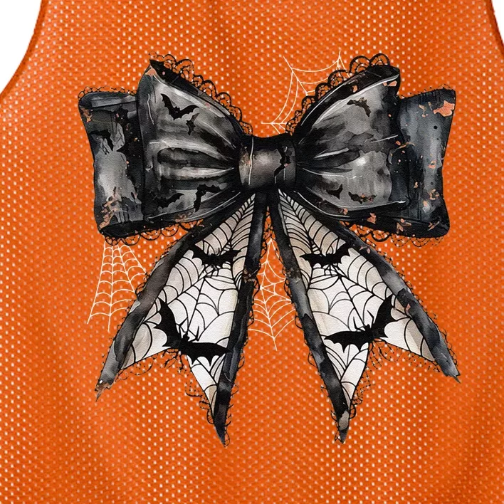 Halloween Gothic Coquette Mesh Reversible Basketball Jersey Tank