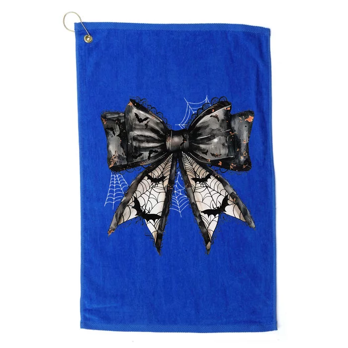 Halloween Gothic Coquette Platinum Collection Golf Towel