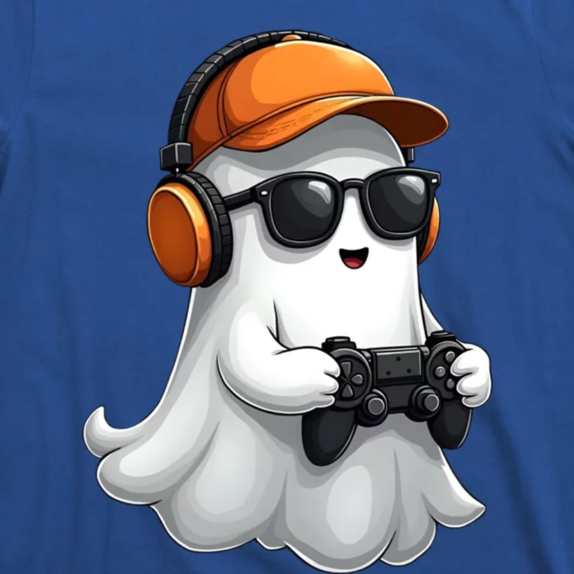 Halloween Gaming Costume Ghost Video Game Cool Gift T-Shirt