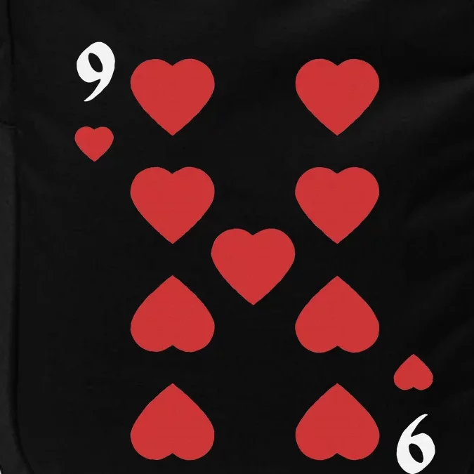 Halloween Group Costume: Nine Of Hearts Card Deck Impact Tech Backpack