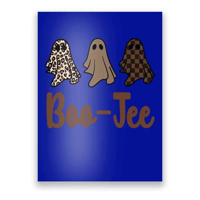 Halloween Ghost Costume Boujee Boojee Spooky Season Vibes Gift Poster