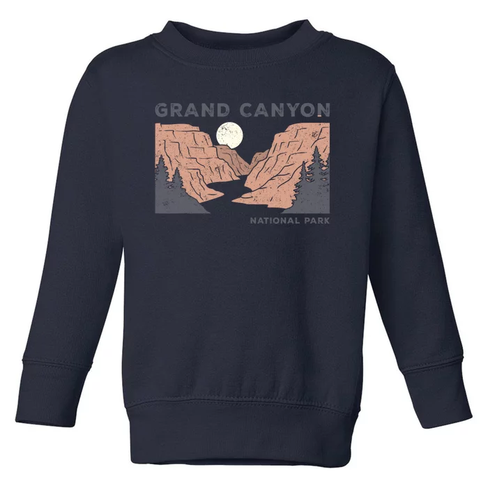 Hiked Grand Canyon National Park Arizona Vintage Womens Men Toddler Sweatshirt