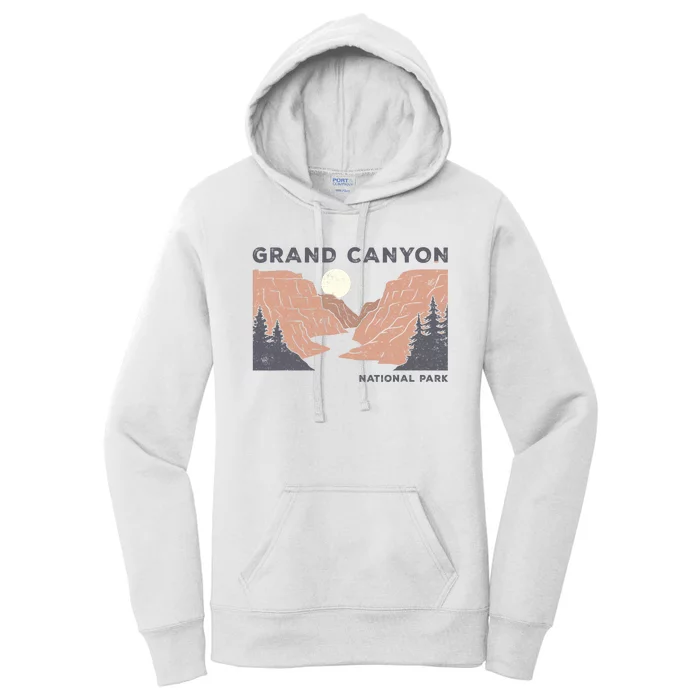 Hiked Grand Canyon National Park Arizona Vintage Womens Men Women's Pullover Hoodie