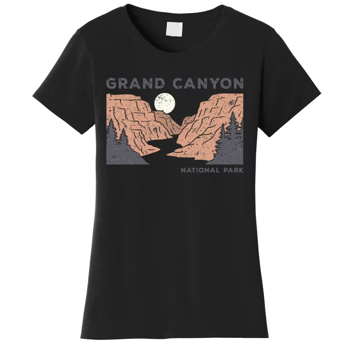 Hiked Grand Canyon National Park Arizona Vintage Women's T-Shirt