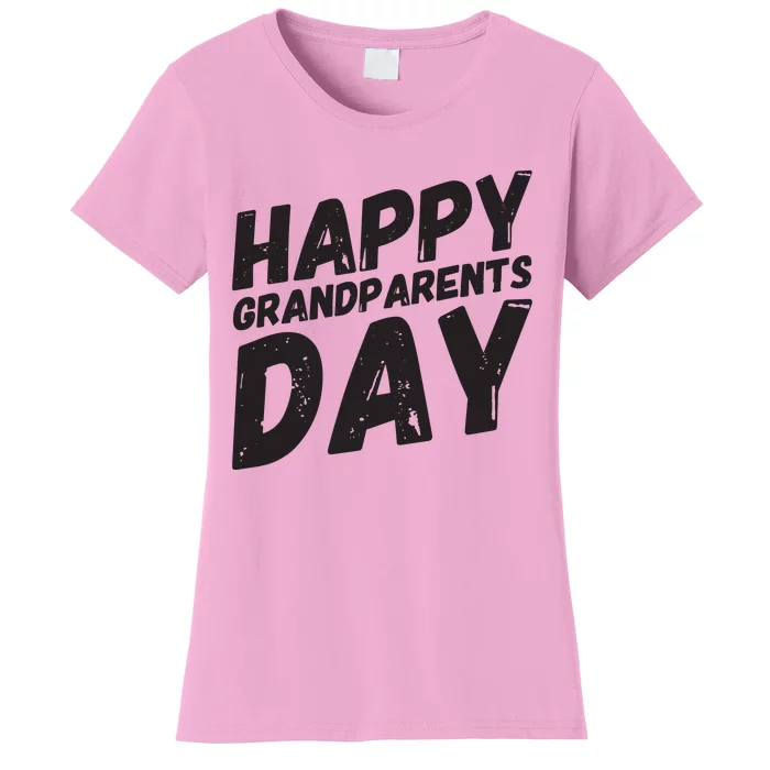 Happy Grandparents Day Gift And Present For All Women's T-Shirt