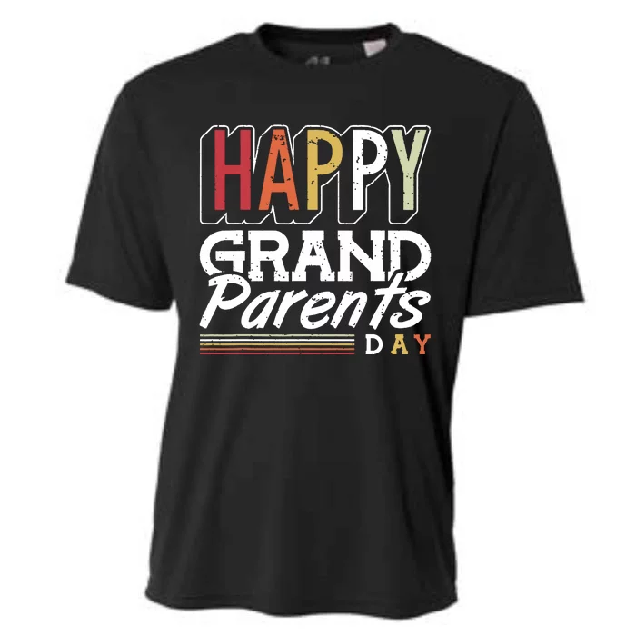 Happy Grandparents Day Grandparents Day Cooling Performance Crew T-Shirt