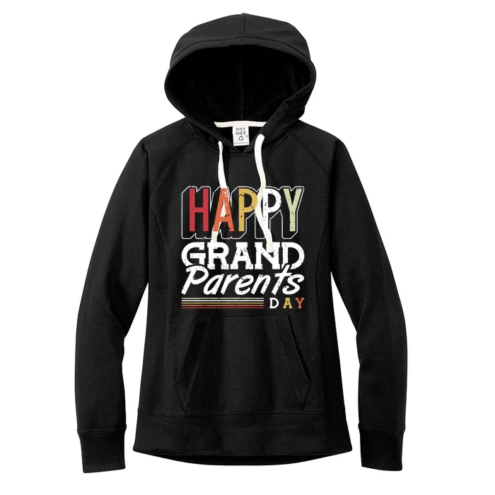 Happy Grandparents Day Grandparents Day Women's Fleece Hoodie