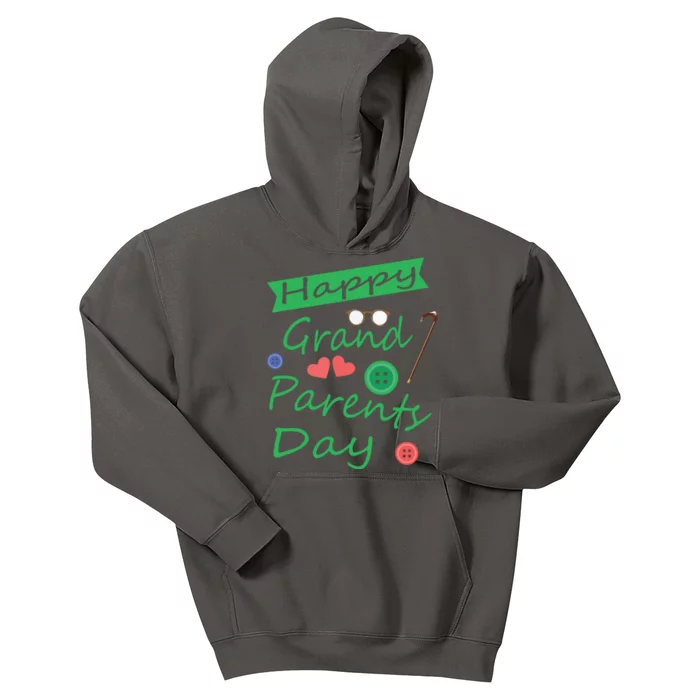 HAPPY GRANDPARENTS DAY T Kids Hoodie