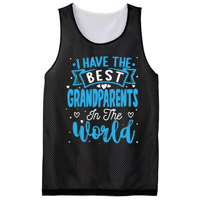 Happy Grandparents Day Funny Grandparents Day Mesh Reversible Basketball Jersey Tank