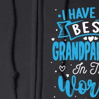 Happy Grandparents Day Funny Grandparents Day Full Zip Hoodie