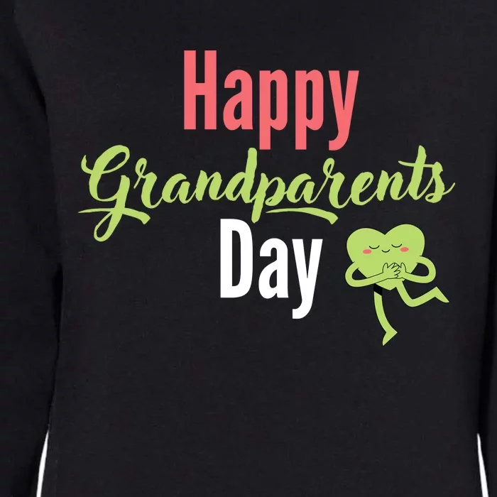 Happy Grandparents Day Womens California Wash Sweatshirt