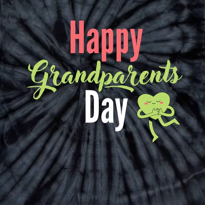 Happy Grandparents Day Tie-Dye T-Shirt