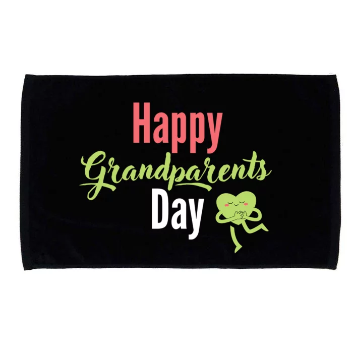 Happy Grandparents Day Microfiber Hand Towel