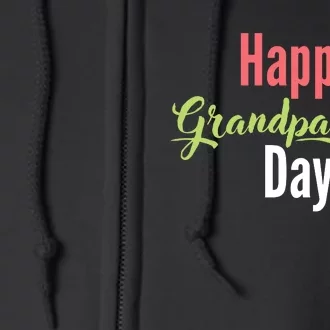 Happy Grandparents Day Full Zip Hoodie