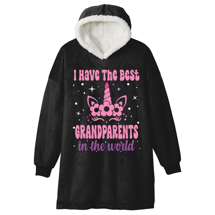 Happy Grandparents Day Funny Grandparents Day Hooded Wearable Blanket