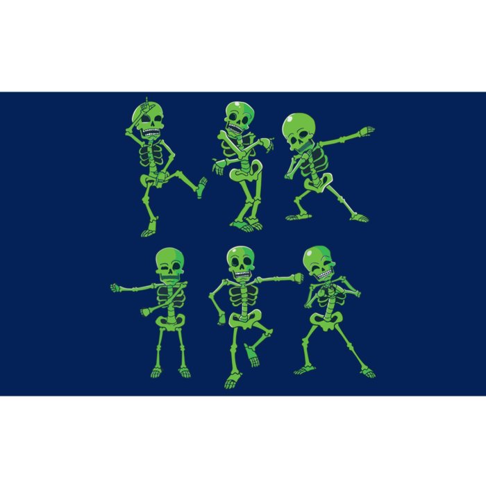 Halloween Girl Dancing Skeletons Dance Challenge Bumper Sticker