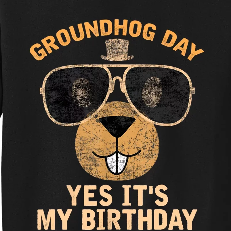 Happy Groundhog Day Lovers Costume Tall Sweatshirt