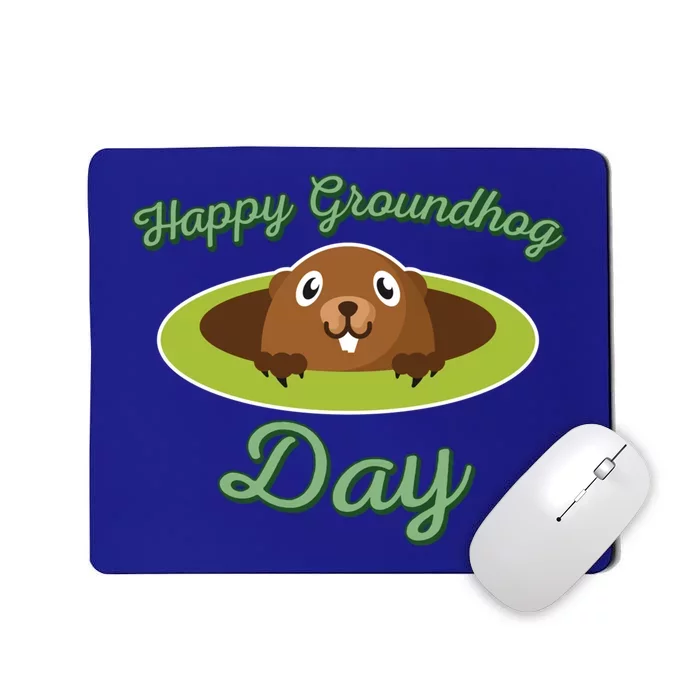 Happy Groundhog Day! Gift Mousepad