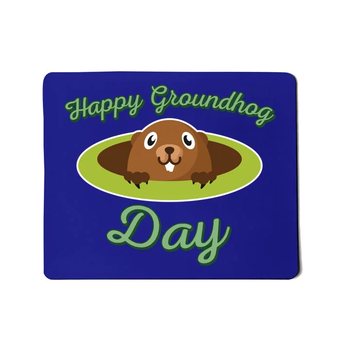 Happy Groundhog Day! Gift Mousepad