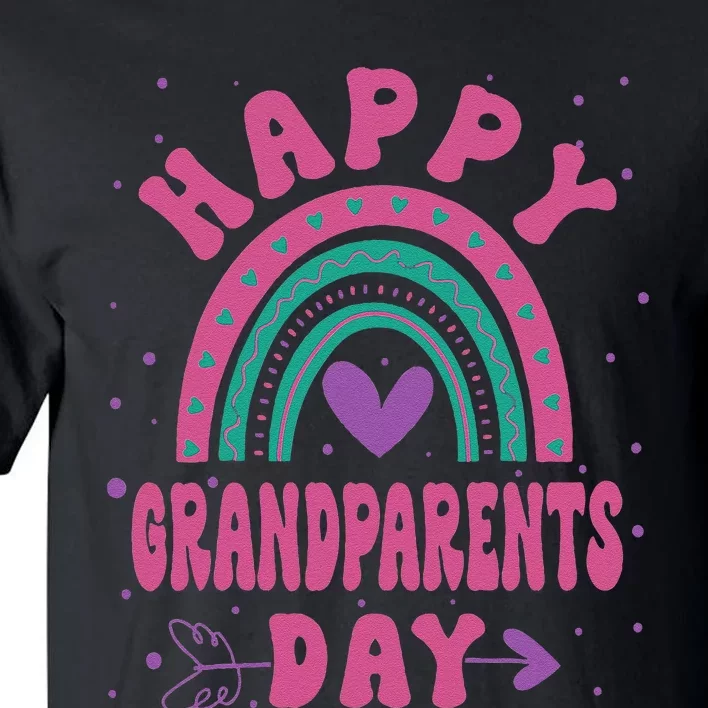 Happy Grandparents Day Funny Grandparents Day Gift Tall T-Shirt