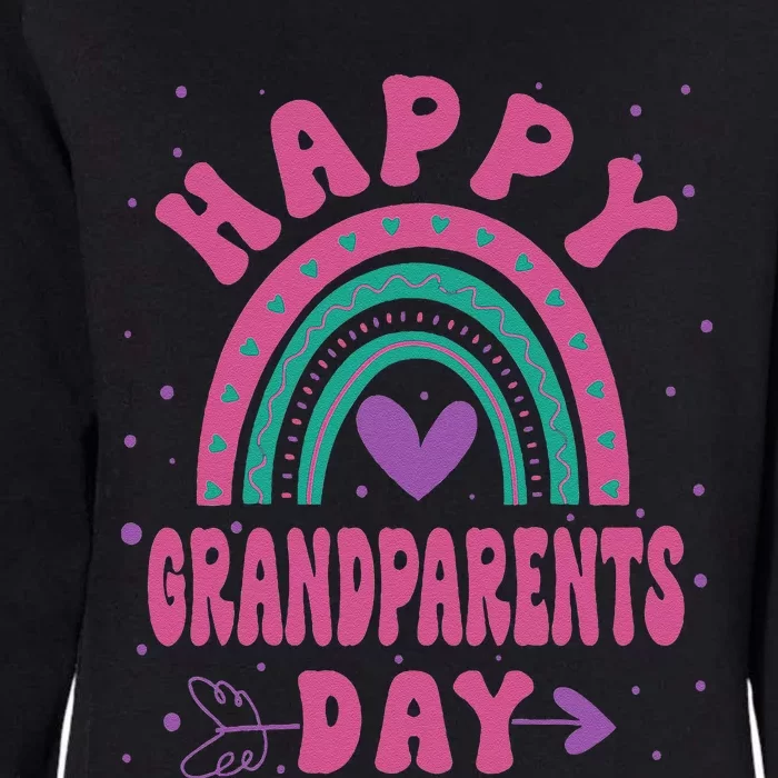 Happy Grandparents Day Funny Grandparents Day Gift Womens California Wash Sweatshirt