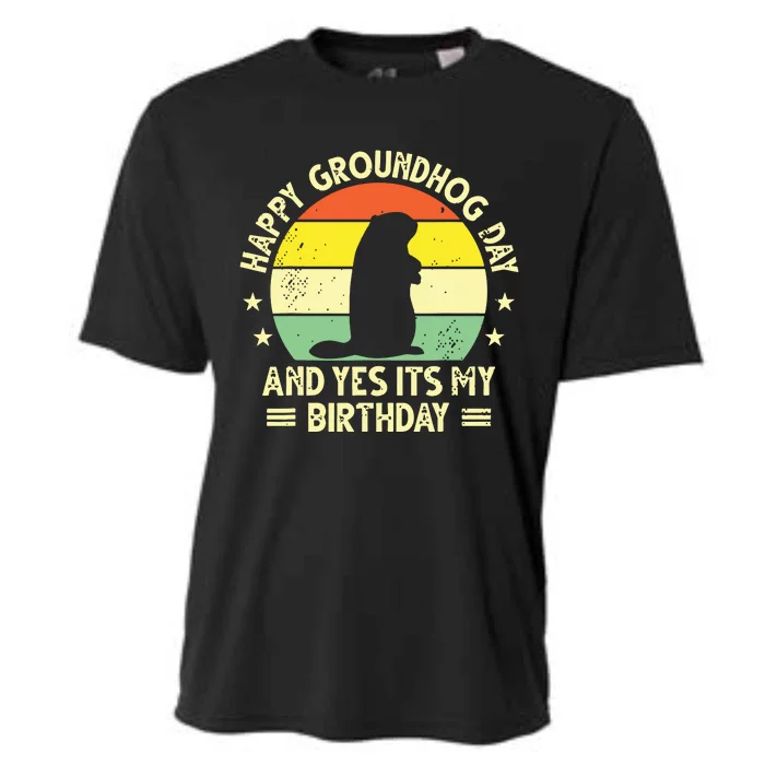 Happy Groundhog Day Lovers Costume Boy Women Cooling Performance Crew T-Shirt