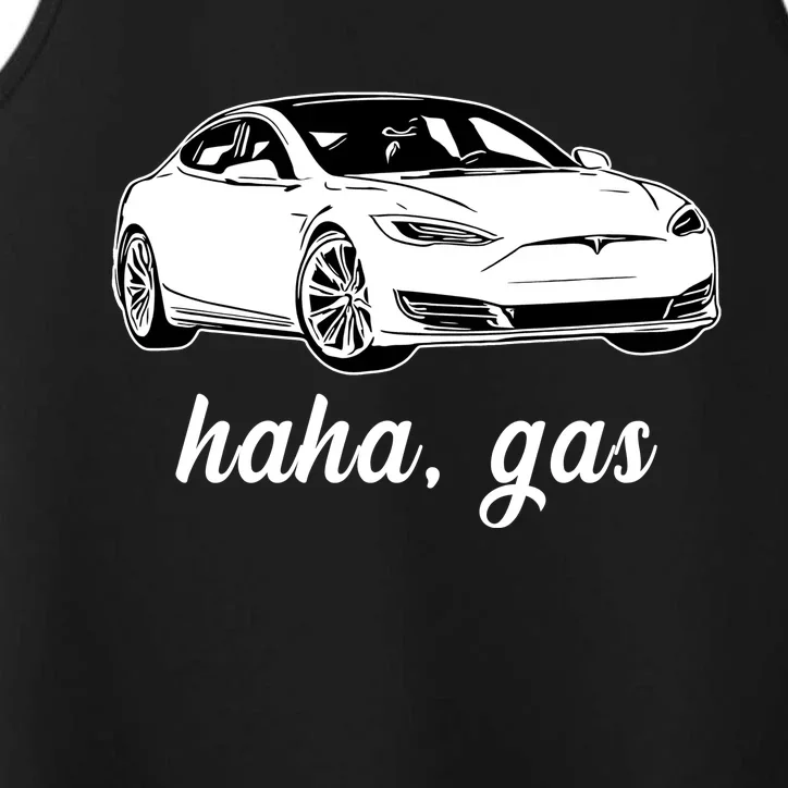 Haha Gas Electric Car Performance Tank