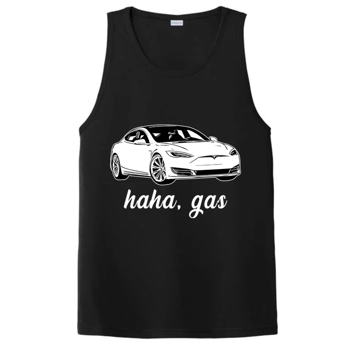 Haha Gas Electric Car Performance Tank