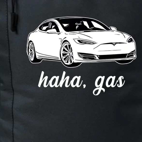 Haha Gas Electric Car Daily Commute Backpack