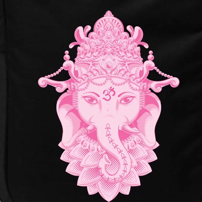 Hindu Ganesh Elephant Yoga Gift Impact Tech Backpack