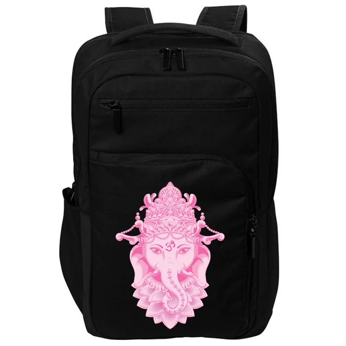 Hindu Ganesh Elephant Yoga Gift Impact Tech Backpack