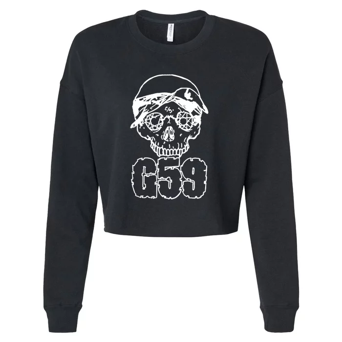 Halloween G59 Cropped Pullover Crew