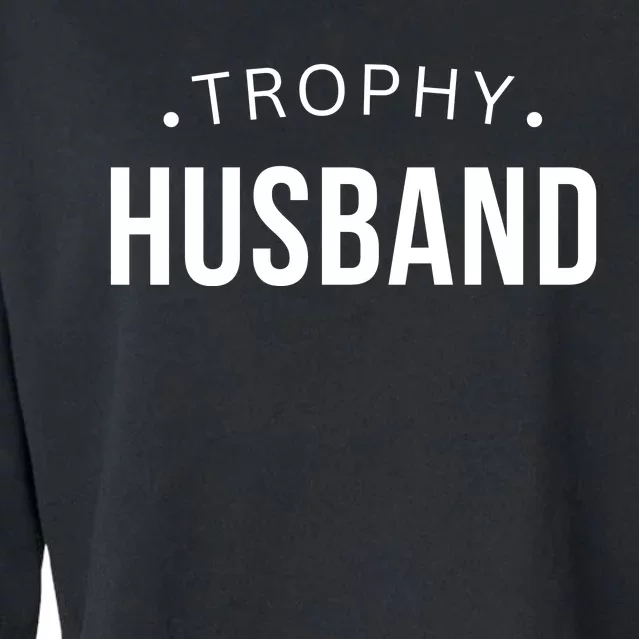 Husband Gift For Him Funny Husband Cropped Pullover Crew