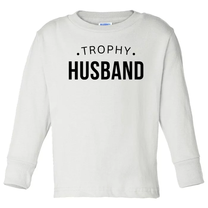 Husband Gift For Him Funny Husband Toddler Long Sleeve Shirt