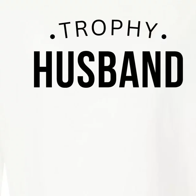 Husband Gift For Him Funny Husband Cropped Pullover Crew