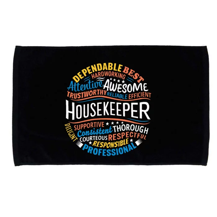 Housekeeper Gifts Funny Housekeeping Week Appreciation Microfiber Hand Towel