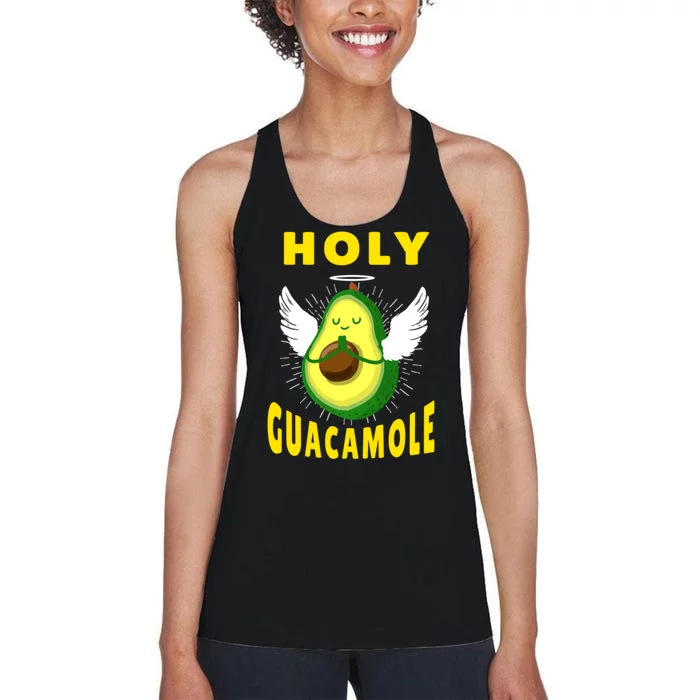 Holy Guacamole For New Avocado Lover Women's Racerback Tank