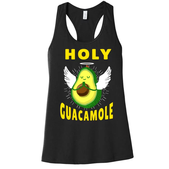 Holy Guacamole For New Avocado Lover Women's Racerback Tank