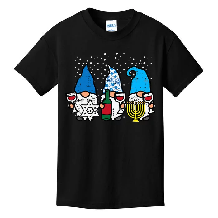 Hanukkah Gnomes Funny Chanukah Jewish Festival Mom Kids T-Shirt