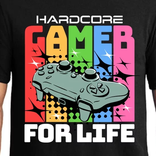 Hardcode Gamer For Life Funny Gaming Cool Gift Pajama Set