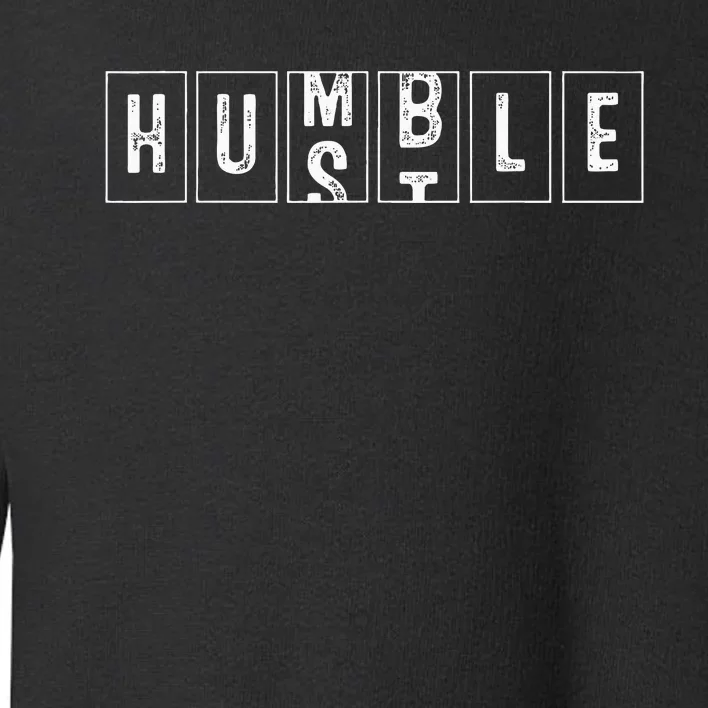 Hustle Gift For And Wo Cool Humble Odometer Toddler Sweatshirt