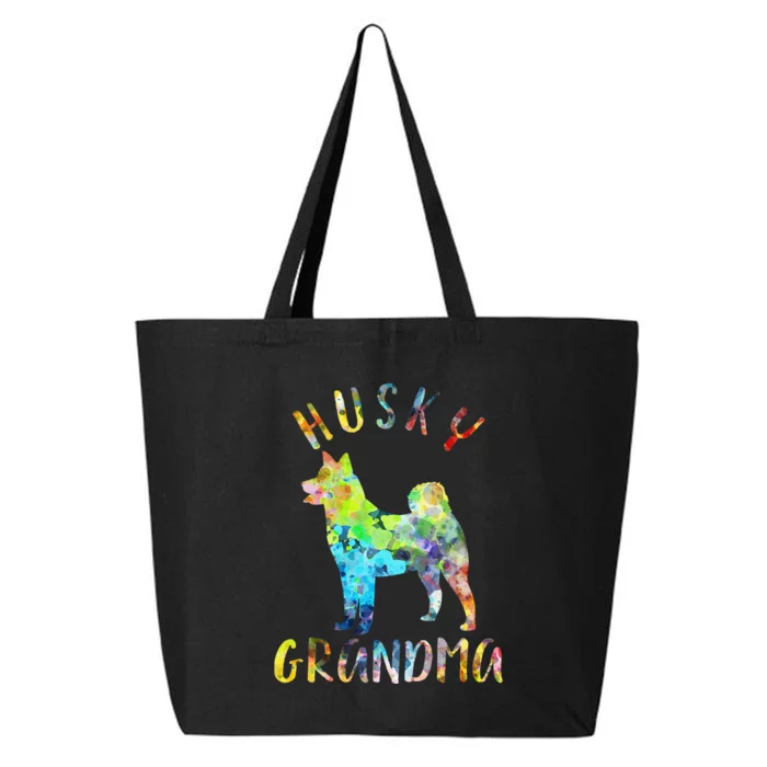 Husky Grandma Funny Siberian Husky Owner 25L Jumbo Tote