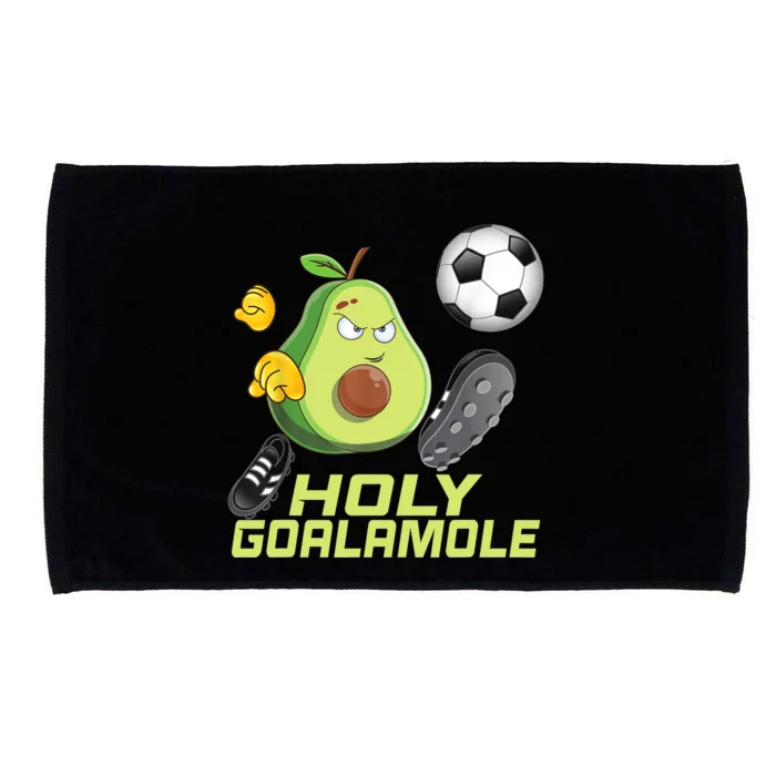 Holy Goalamole | Funny Soccer Avocado Microfiber Hand Towel