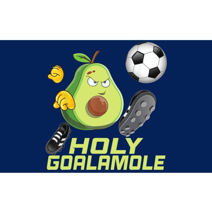 Holy Goalamole | Funny Soccer Avocado Bumper Sticker