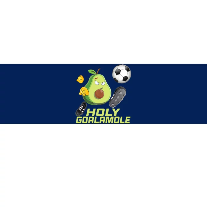 Holy Goalamole | Funny Soccer Avocado Bumper Sticker