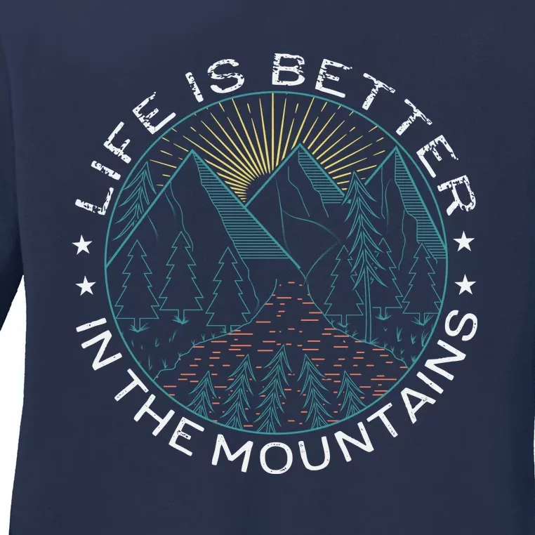 Hiking Gift For Hiker 13 Ladies Long Sleeve Shirt