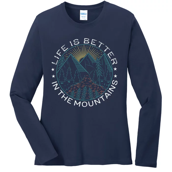 Hiking Gift For Hiker 13 Ladies Long Sleeve Shirt