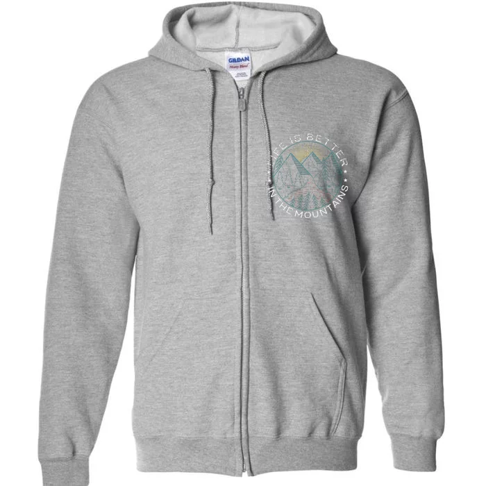 Hiking Gift For Hiker 13 Full Zip Hoodie