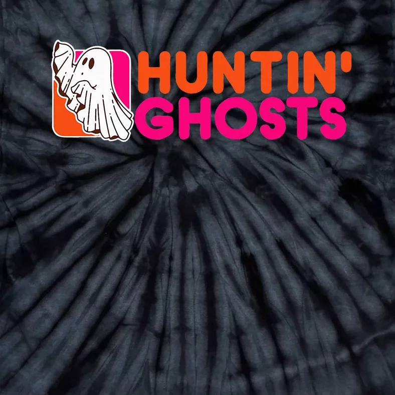 Hunting Ghosts Ghost Hunter Paranormal Activity Halloween Tie-Dye T-Shirt