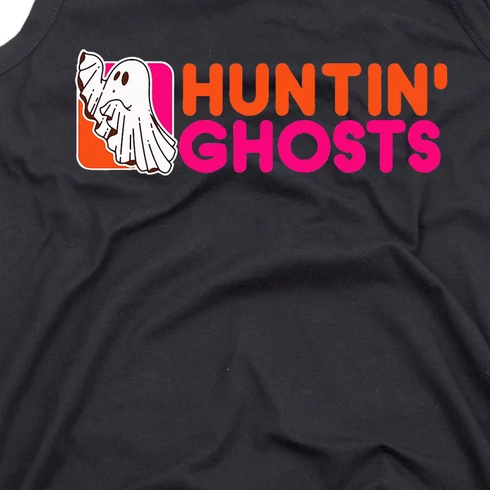 Hunting Ghosts Ghost Hunter Paranormal Activity Halloween Tank Top